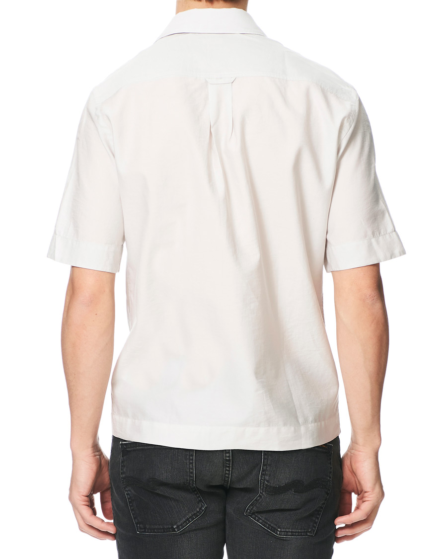 Heren | Overhemden | Filippa K | Owen Short Sleeve Shirt Sterling Grey