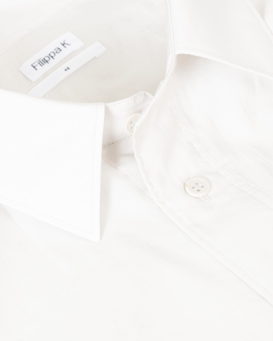 Heren | Overhemden | Filippa K | Owen Short Sleeve Shirt Sterling Grey