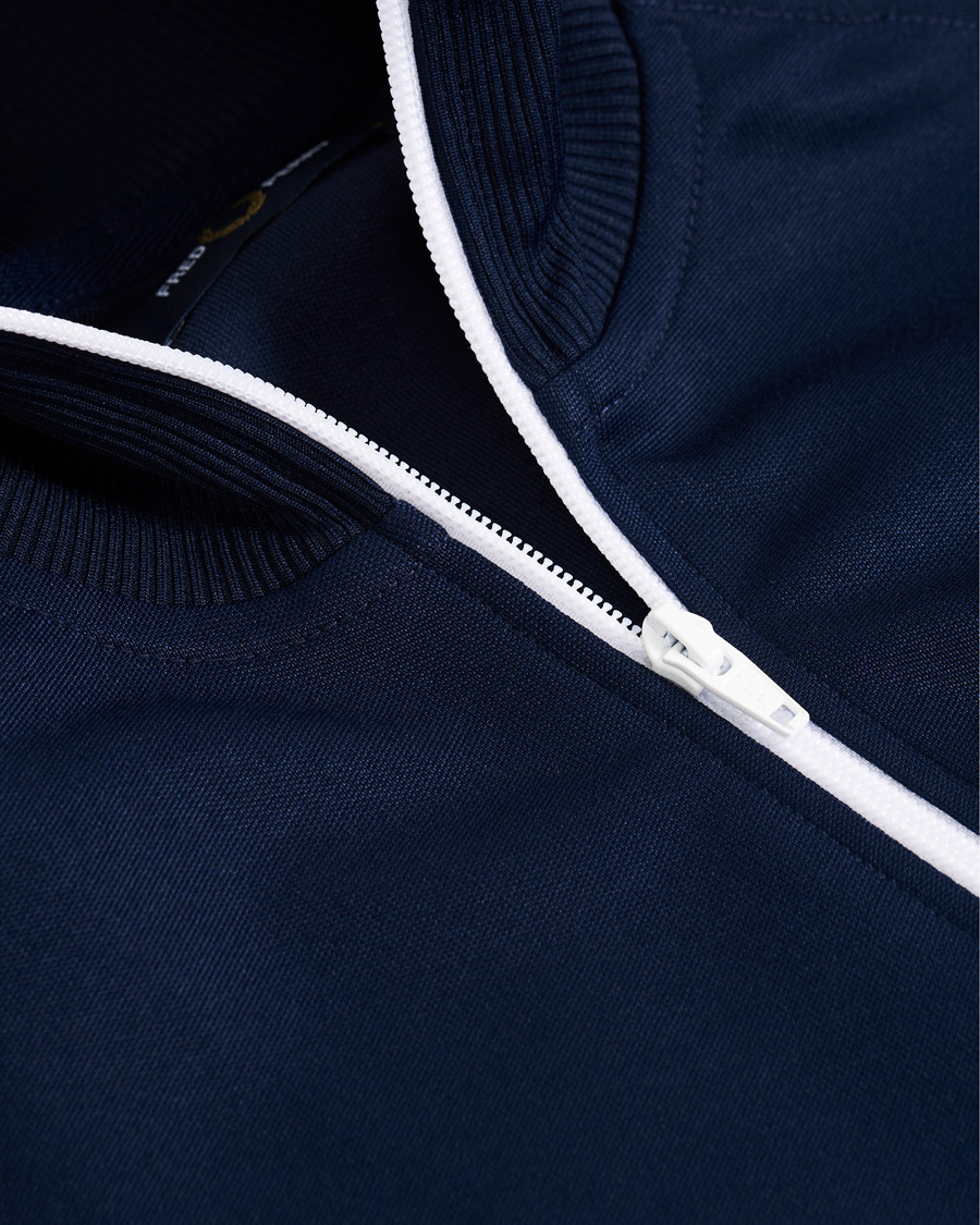 Heren | Truien | Fred Perry | Taped Track Jacket Carbon Blue