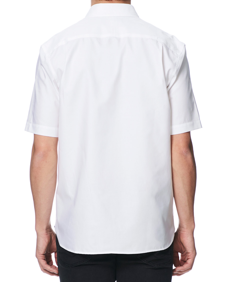 Heren | Overhemden | Fred Perry | Short Sleeve Oxford Shirt White