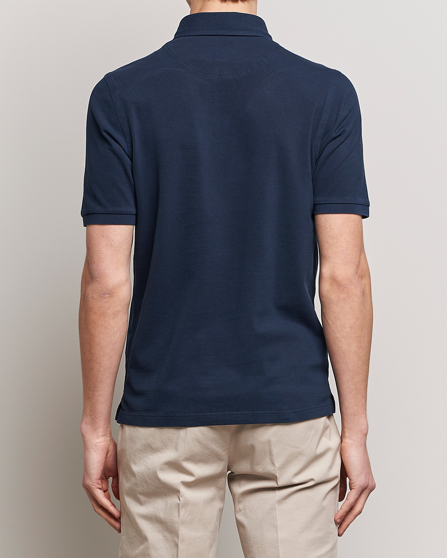 Heren | Polo's | Gran Sasso | Washed Polo Navy