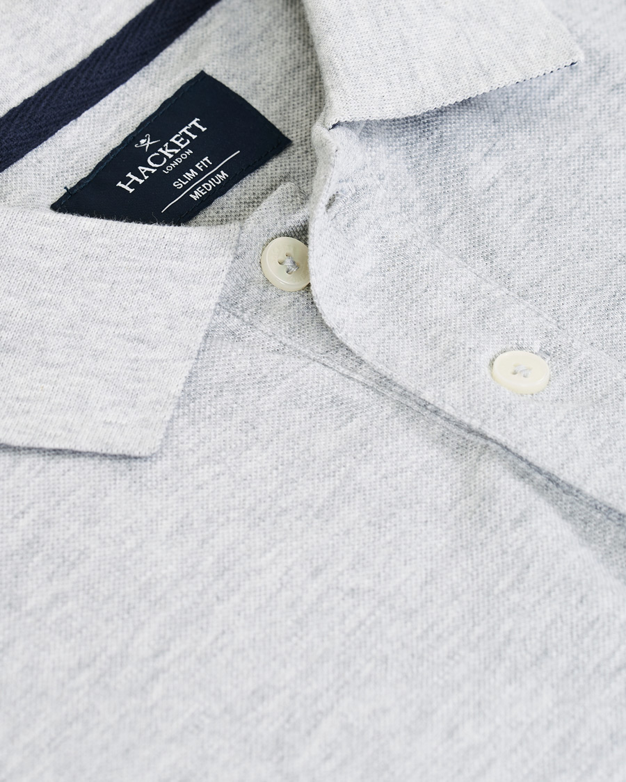 Heren | Polo's | Hackett | Classic Polo Grey