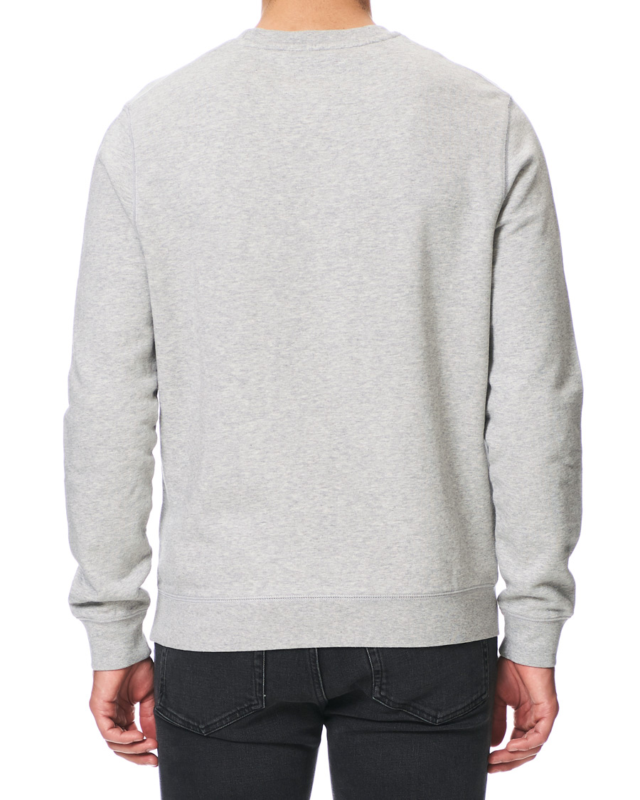 Heren | Truien | Kent & Curwen | Rose Embroidered Sweatshirt Grey