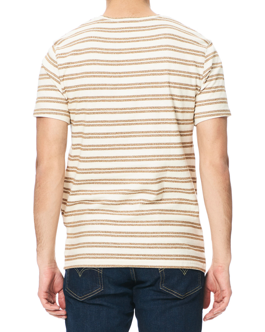 Heren | T-shirts | Samsøe Samsøe | Samsøe & Samsøe Carpo Striped Short Sleeve Tee Monks Robe