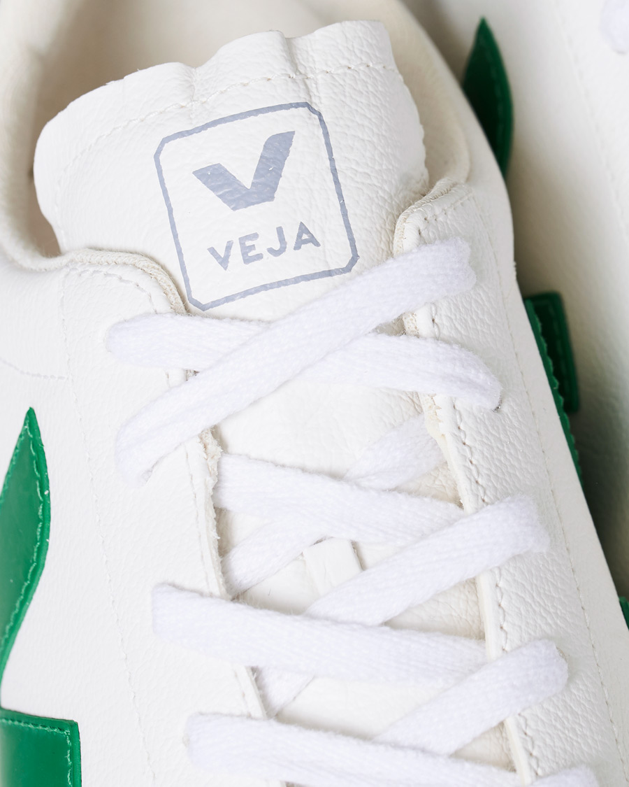 Heren | Veja Campo Sneaker Extra White/Emeraude Black | Veja | Campo Sneaker Extra White/Emeraude Black
