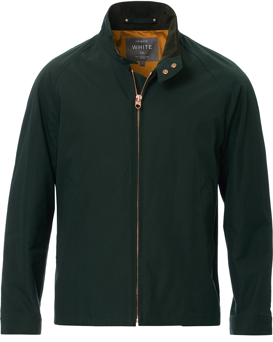 Heren | Jassen | Private White V.C. | Ventile Harrington Jacket 3.0 Racing Green