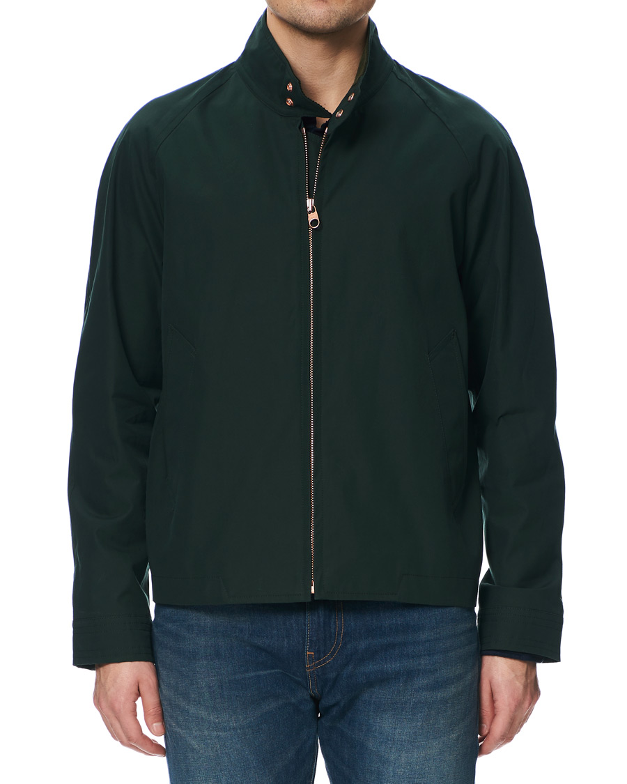 Heren | Jassen | Private White V.C. | Ventile Harrington Jacket 3.0 Racing Green