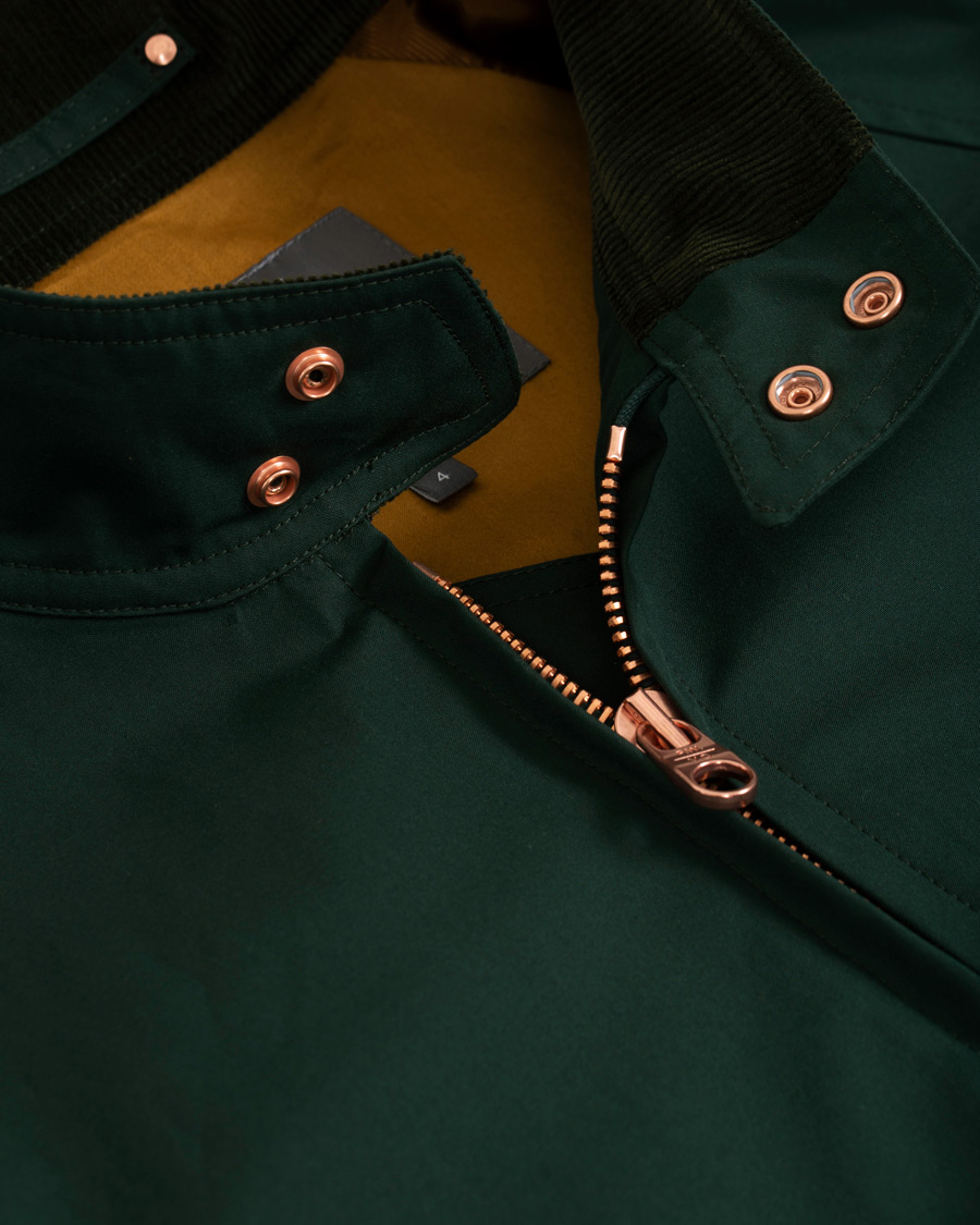 Heren | Jassen | Private White V.C. | Ventile Harrington Jacket 3.0 Racing Green