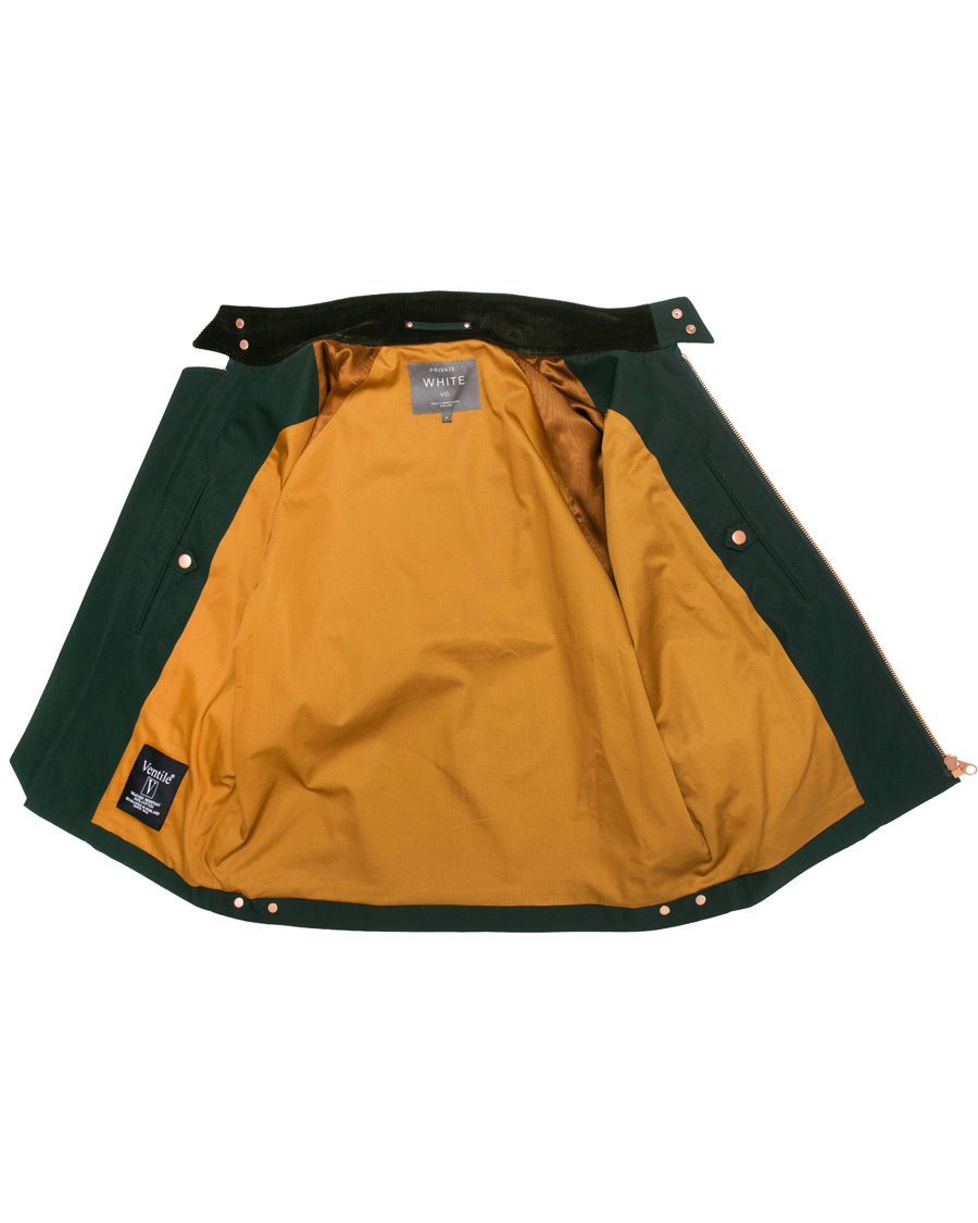 Heren | Jassen | Private White V.C. | Ventile Harrington Jacket 3.0 Racing Green