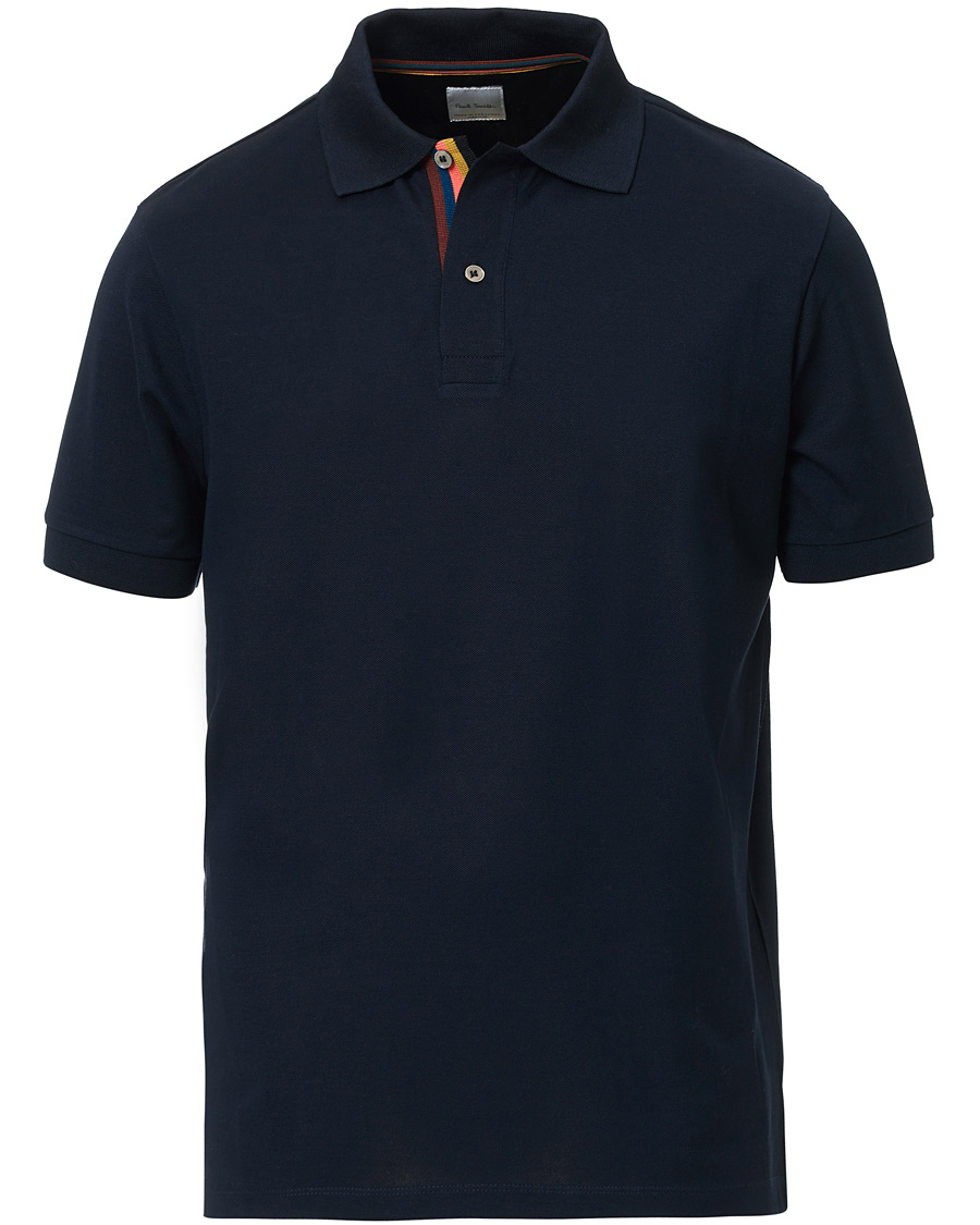 Heren | Polo's | Paul Smith | Placket Stripe Polo Navy