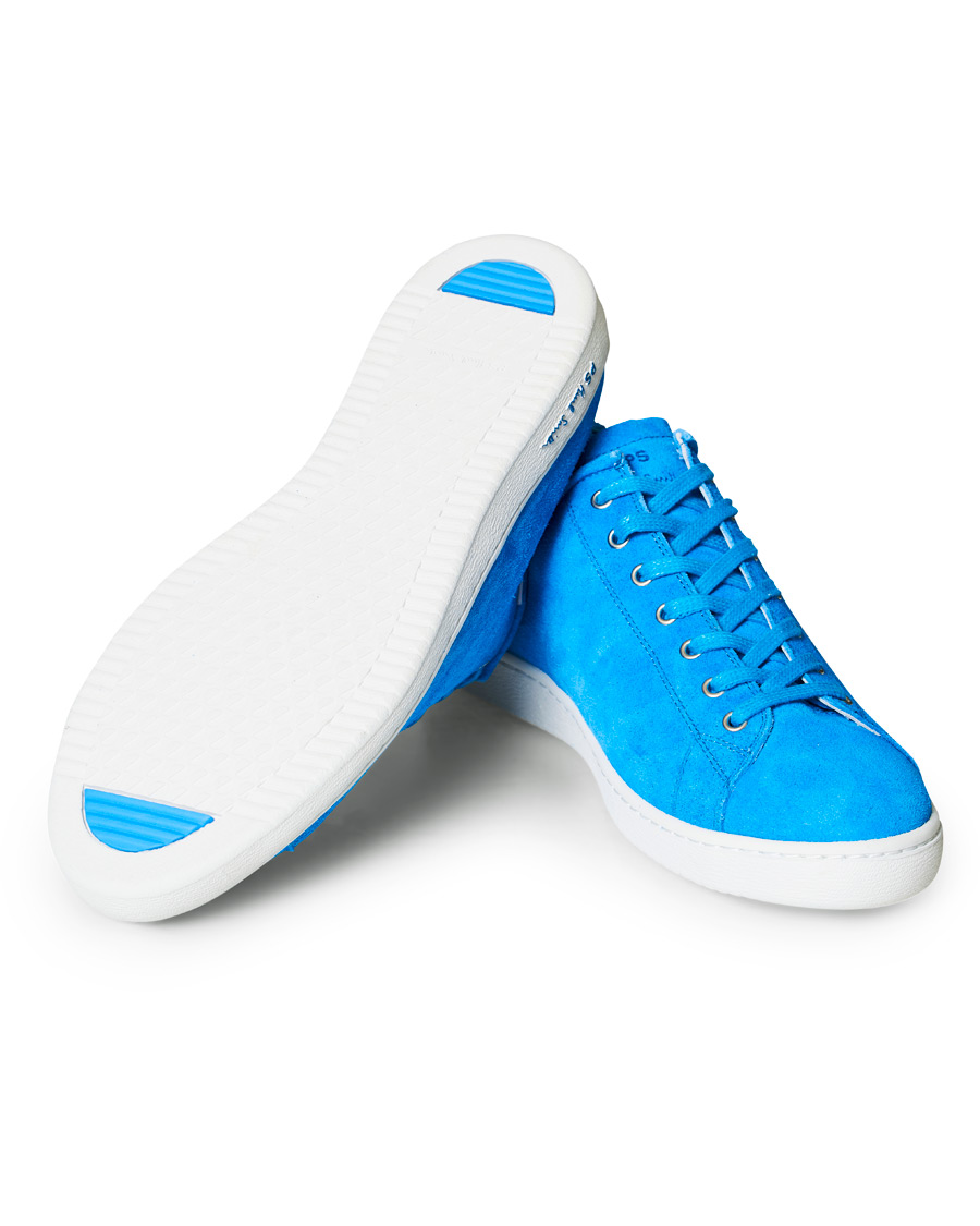 Heren | PS Paul Smith Miyata Suede Sneaker Cobalt Blue | PS Paul Smith | Miyata Suede Sneaker Cobalt Blue