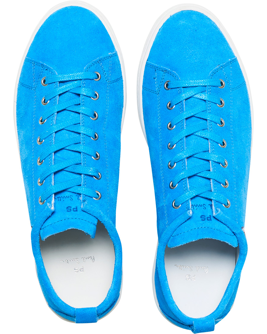 Heren | PS Paul Smith Miyata Suede Sneaker Cobalt Blue | PS Paul Smith | Miyata Suede Sneaker Cobalt Blue