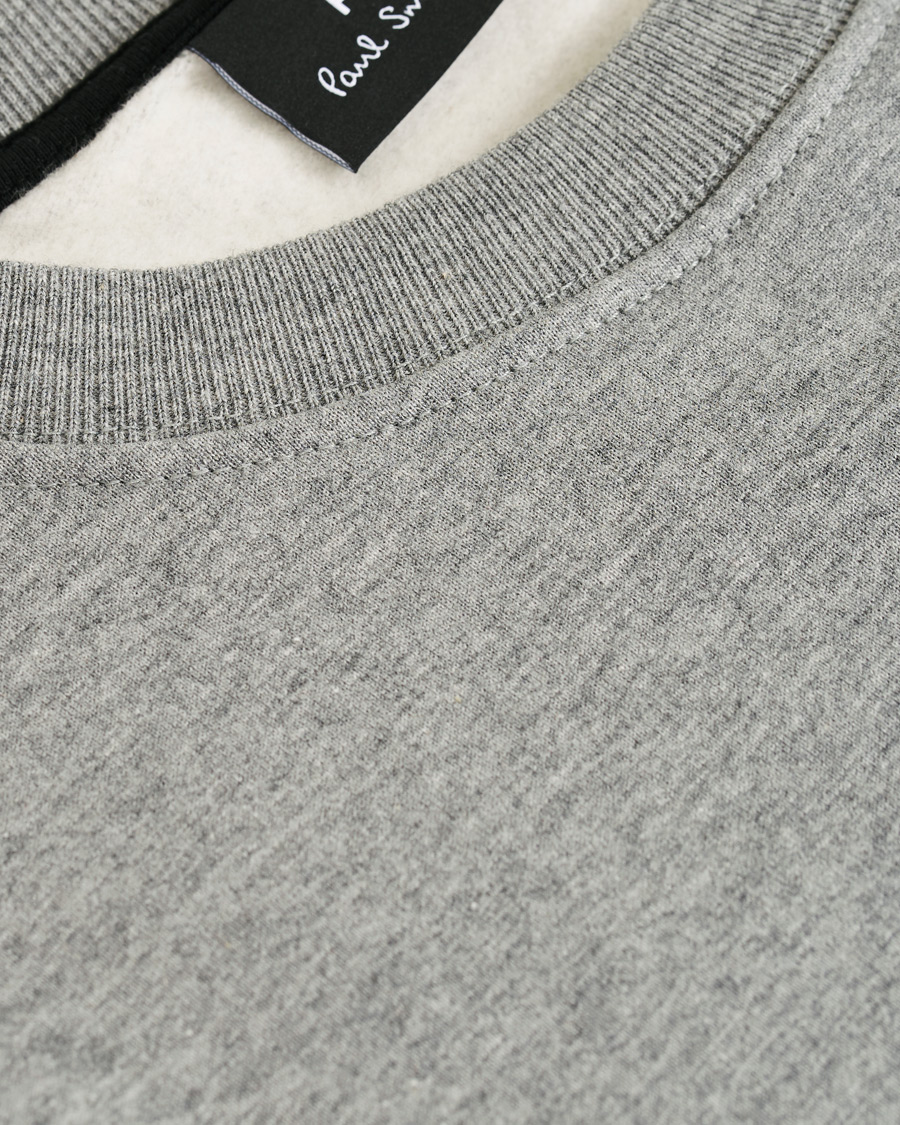 Heren | Truien | PS Paul Smith | Organic Cotton Halo Zebra Sweatshirt Grey Melange