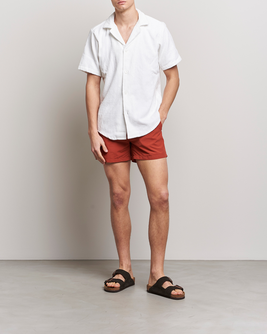 Heren | Zwembroek | Ripa Ripa | Plain Swimshorts Orange