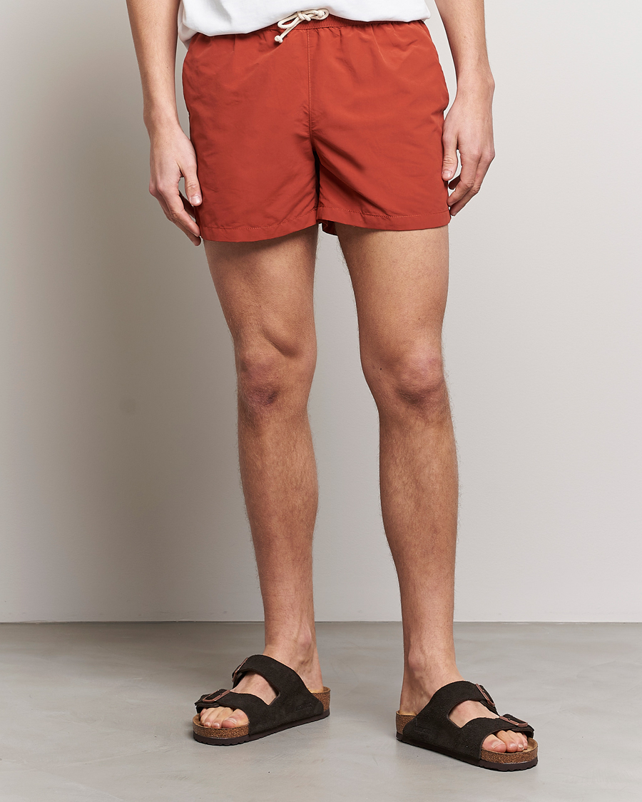 Heren | Zwembroek | Ripa Ripa | Plain Swimshorts Orange