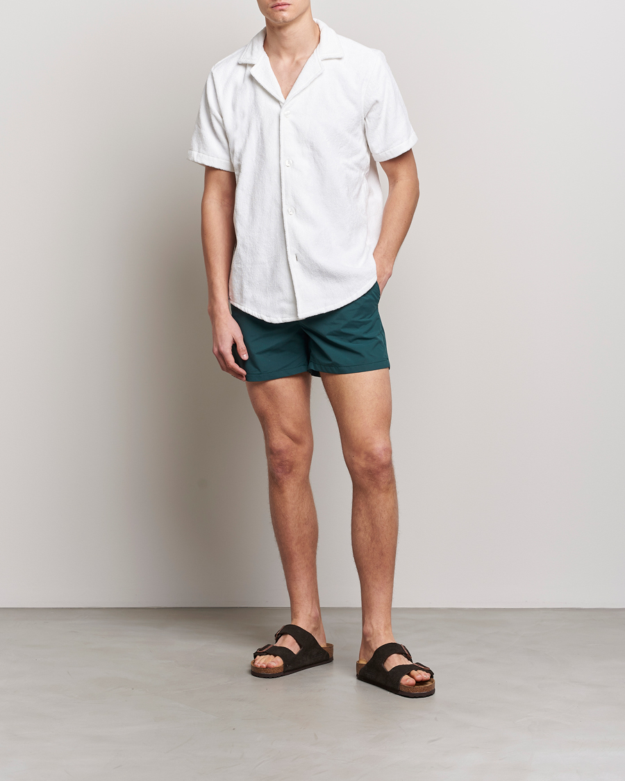 Heren | Zwembroek | Ripa Ripa | Plain Swimshorts Green