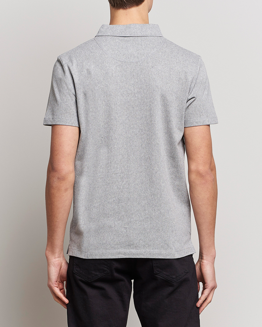 Heren | Polo's | Sunspel | Riviera Polo Shirt Grey Melange