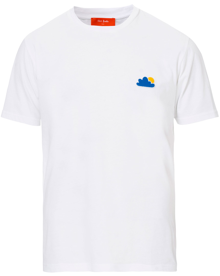 Heren | T-shirts | Sunspel | John Booth Colab Organic Tee White XXL