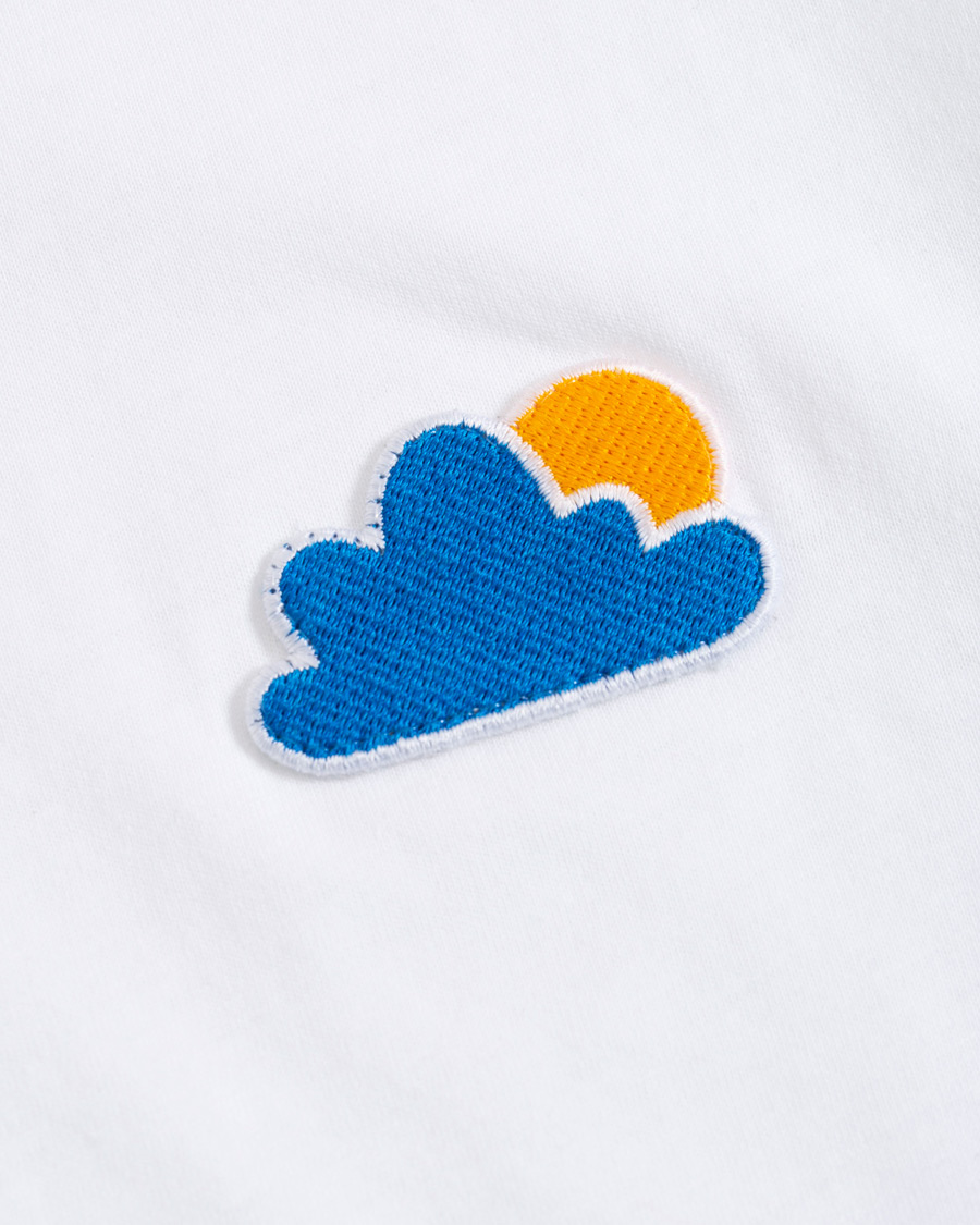 Heren | T-shirts | Sunspel | John Booth Colab Organic Tee White XXL