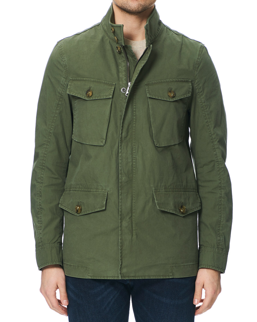 Heren | Jassen | Baracuta | Iconic Wash Field Jacket Army