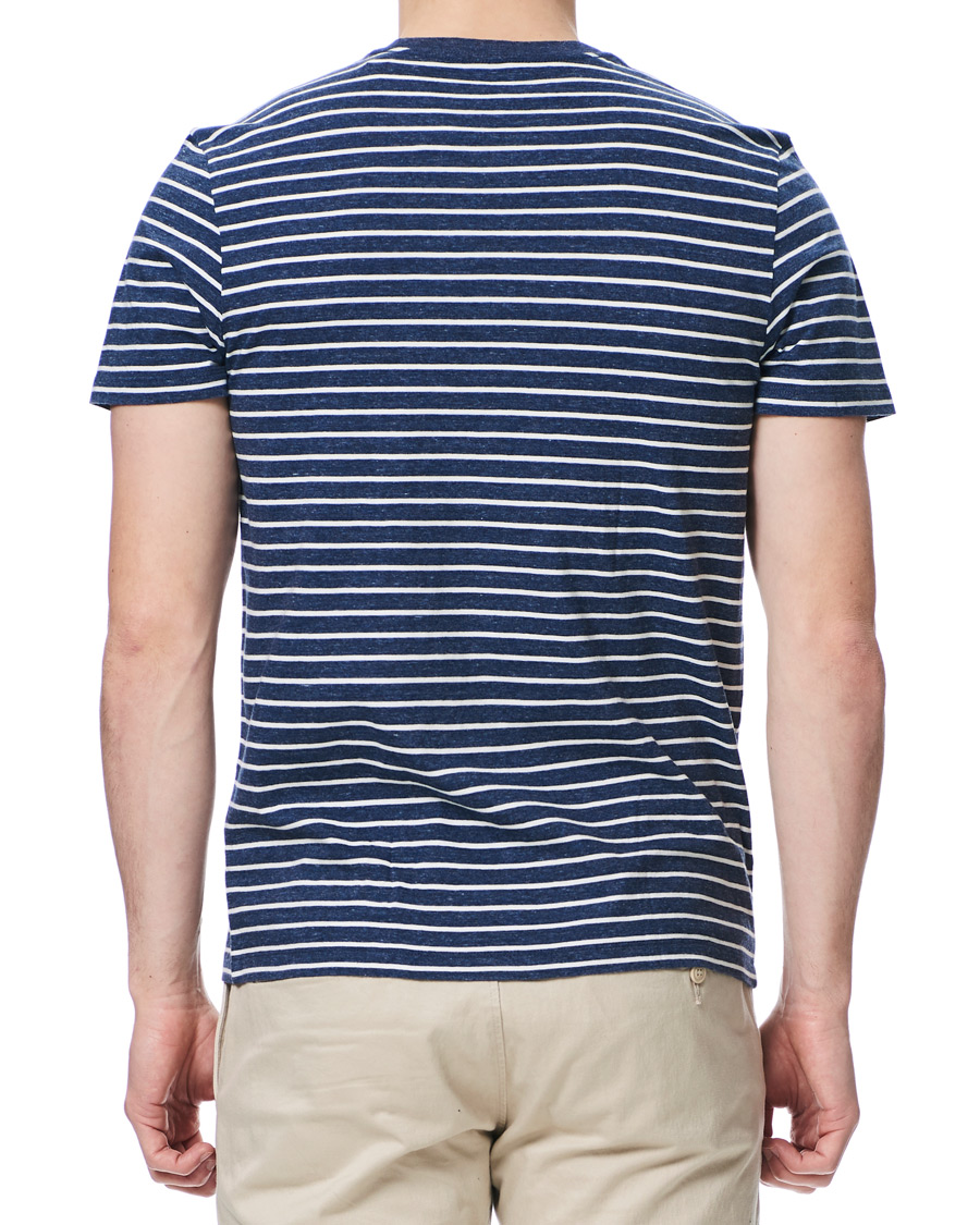 Heren | T-shirts | J.Crew | Vincent Stripe Tee Heather Ink