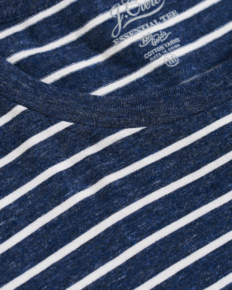 Heren | T-shirts | J.Crew | Vincent Stripe Tee Heather Ink