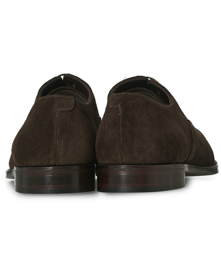Heren | Loake 1880 Aldwych Oxford Dark Brown Suede | Loake 1880 | Aldwych Oxford Dark Brown Suede