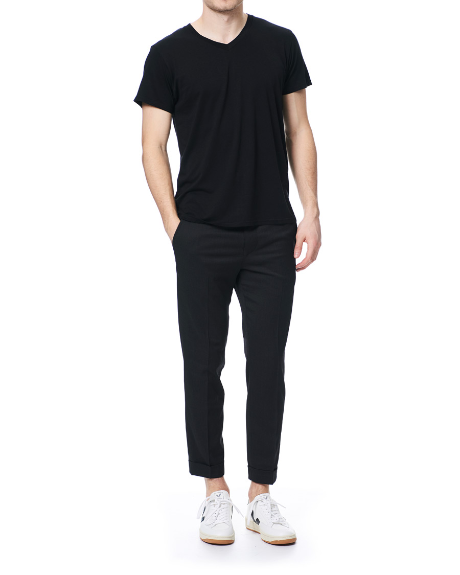 Heren | T-shirts | CDLP | V-Neck Tee Black