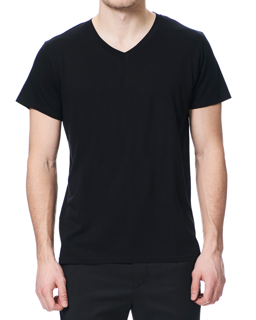 Heren | T-shirts | CDLP | V-Neck Tee Black