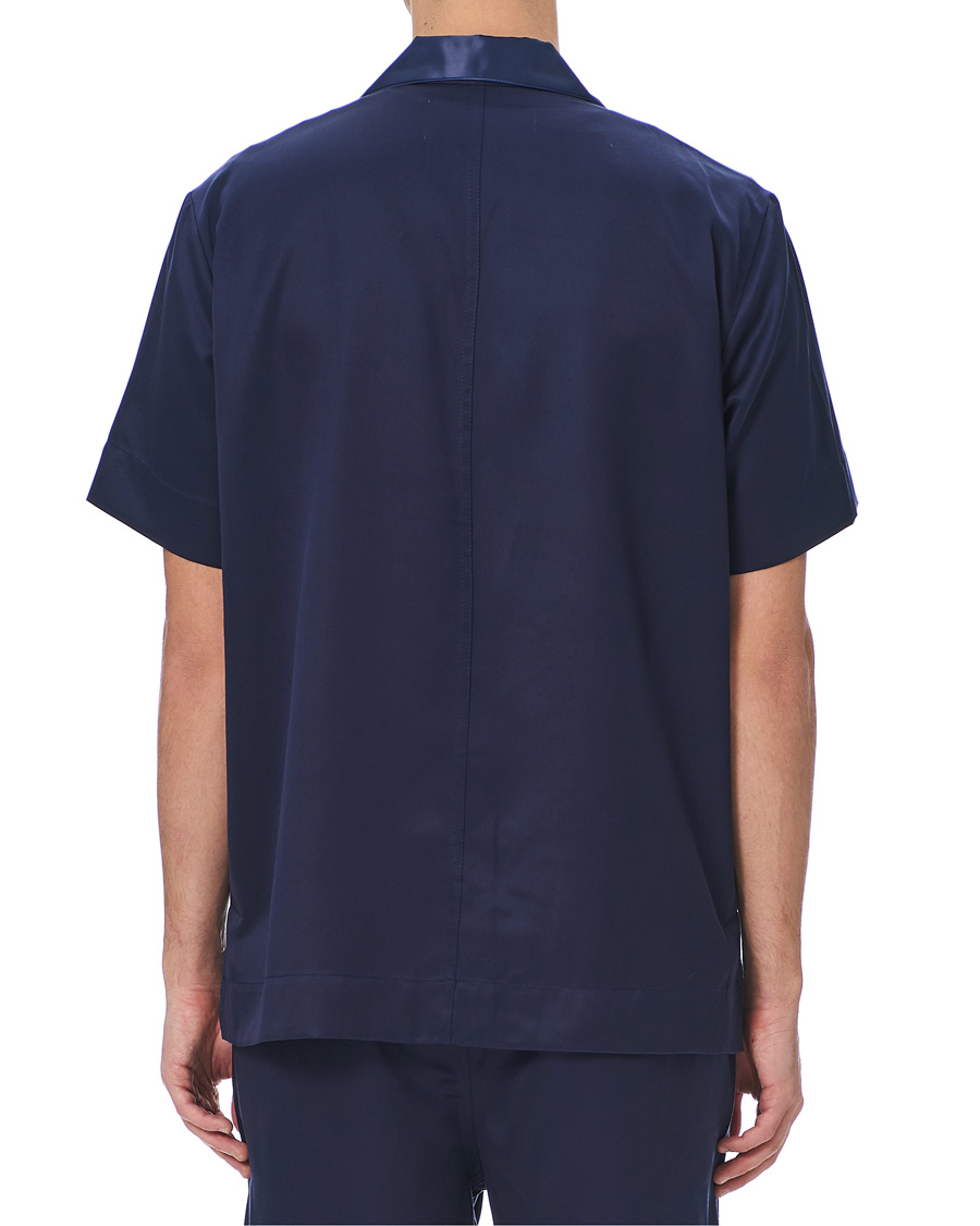 Heren | Pyjama's en gewaden | CDLP | Home Suit Short Sleeve Navy Blue