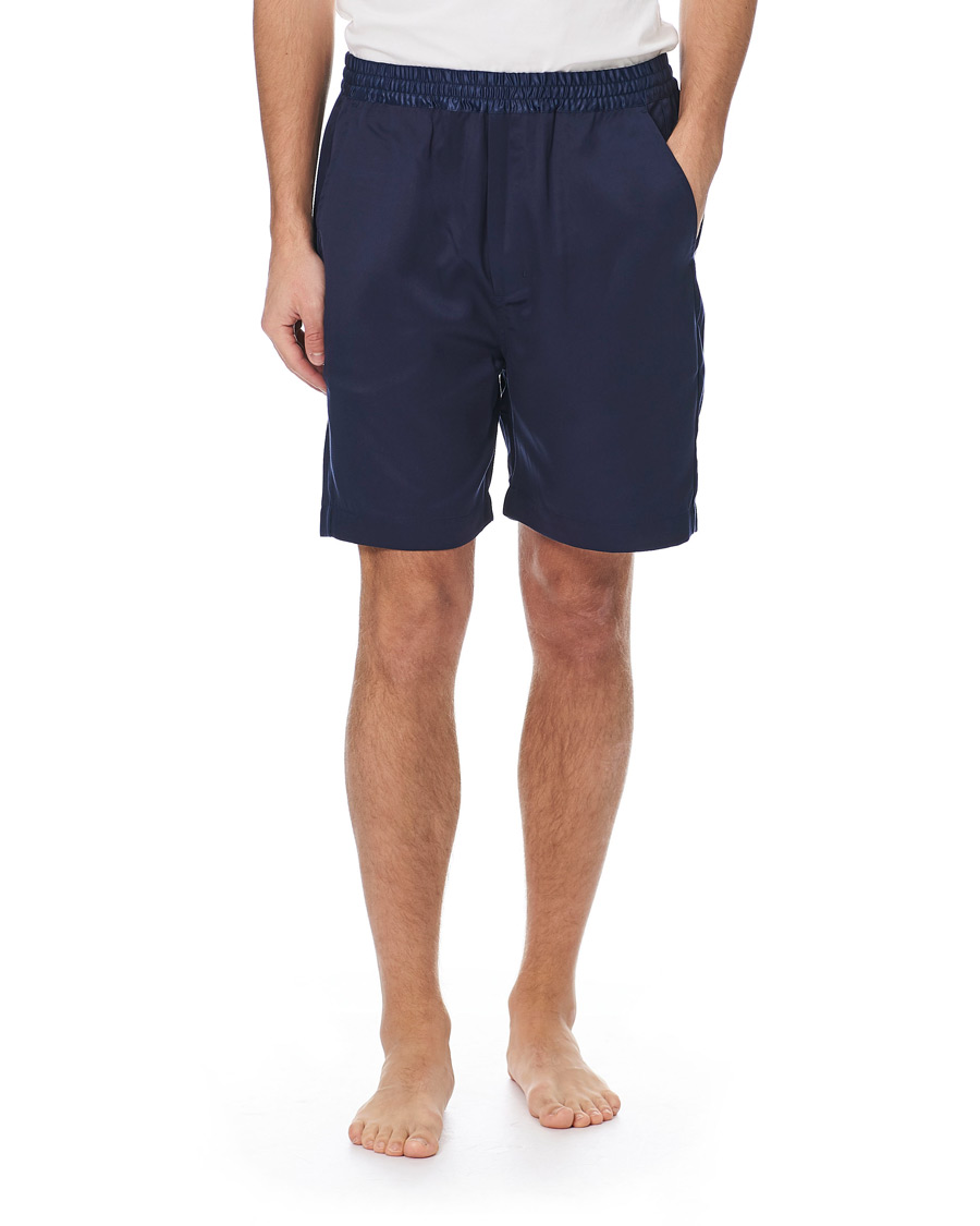 Heren | Pyjama's en gewaden | CDLP | Home Suit Short Sleeve Navy Blue