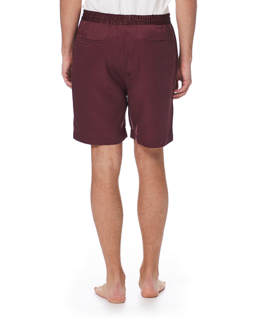 Heren | Pyjama's en gewaden | CDLP | Home Suit Short Sleeve Burgundy