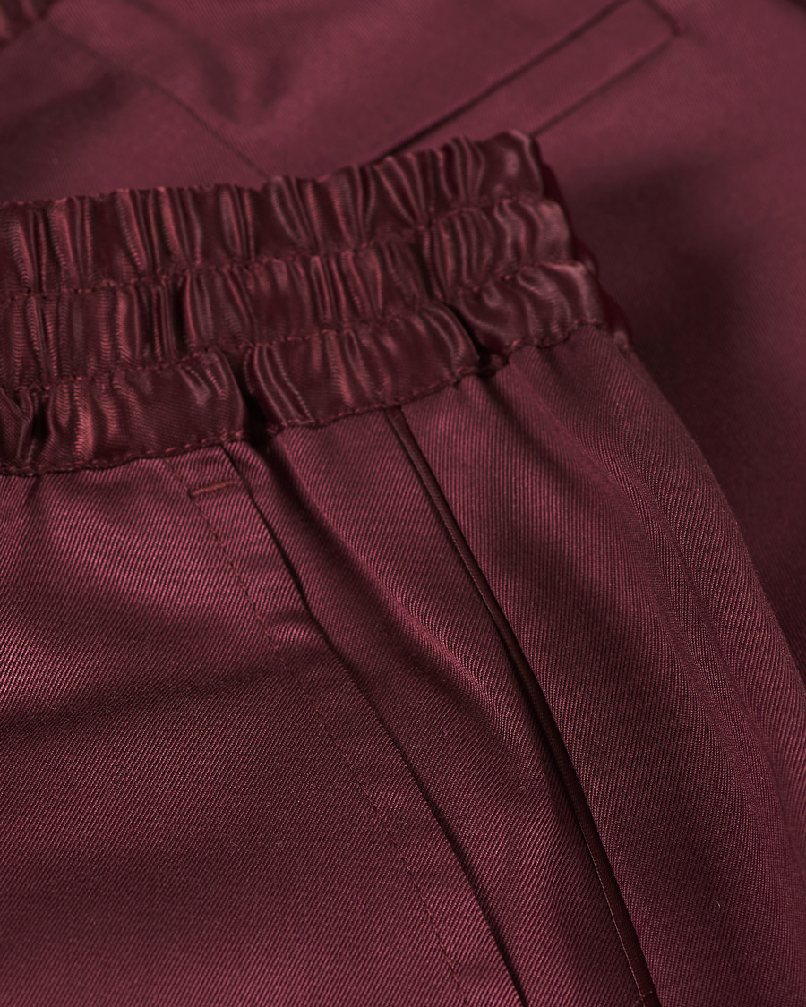Heren | Pyjama's en gewaden | CDLP | Home Suit Short Sleeve Burgundy