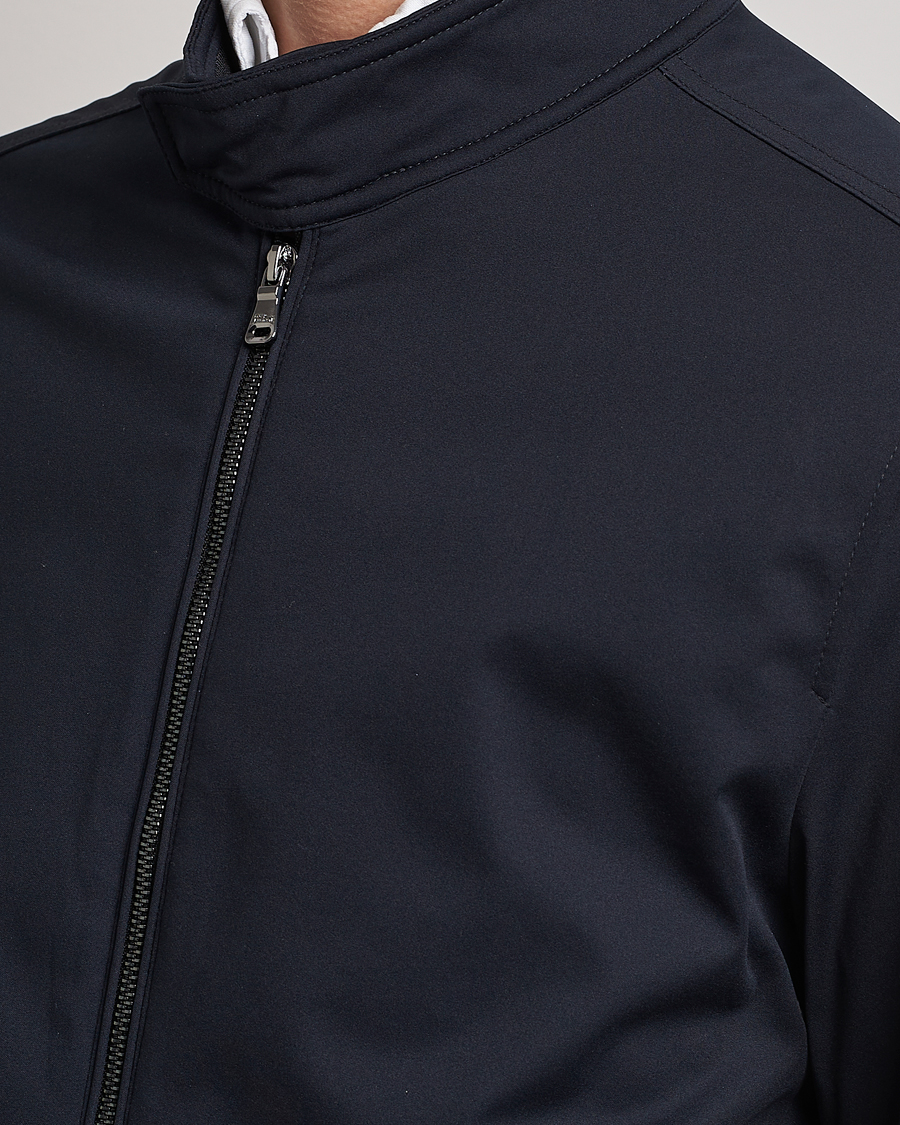Heren | Jassen | Oscar Jacobson | Harris Harrington Nylon Jacket Navy