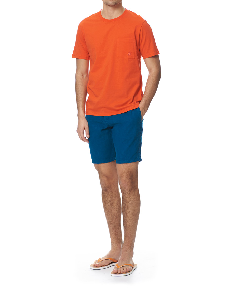Heren | Orlebar Brown Haston Cork Flip Flops Clementine | Orlebar Brown | Haston Cork Flip Flops Clementine