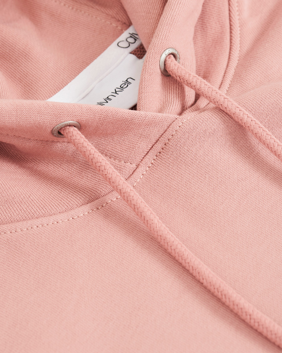Heren | Truien | Calvin Klein | Front Logo Hoodie Muted Pink