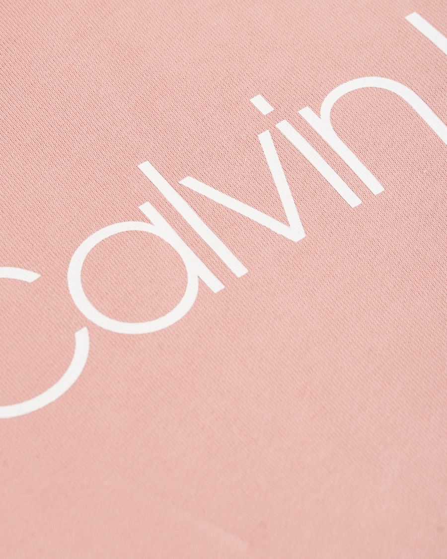 Heren | Truien | Calvin Klein | Front Logo Hoodie Muted Pink