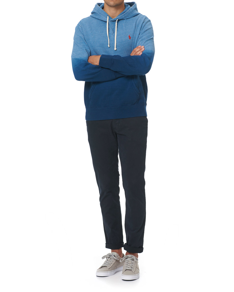 Heren | Truien | Polo Ralph Lauren | Magic Fleece Dip Dyed Hoodie Indigo