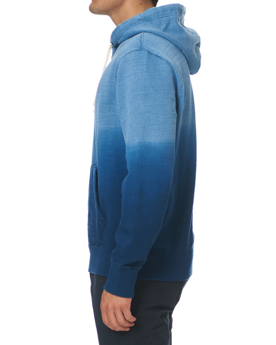 Heren | Truien | Polo Ralph Lauren | Magic Fleece Dip Dyed Hoodie Indigo