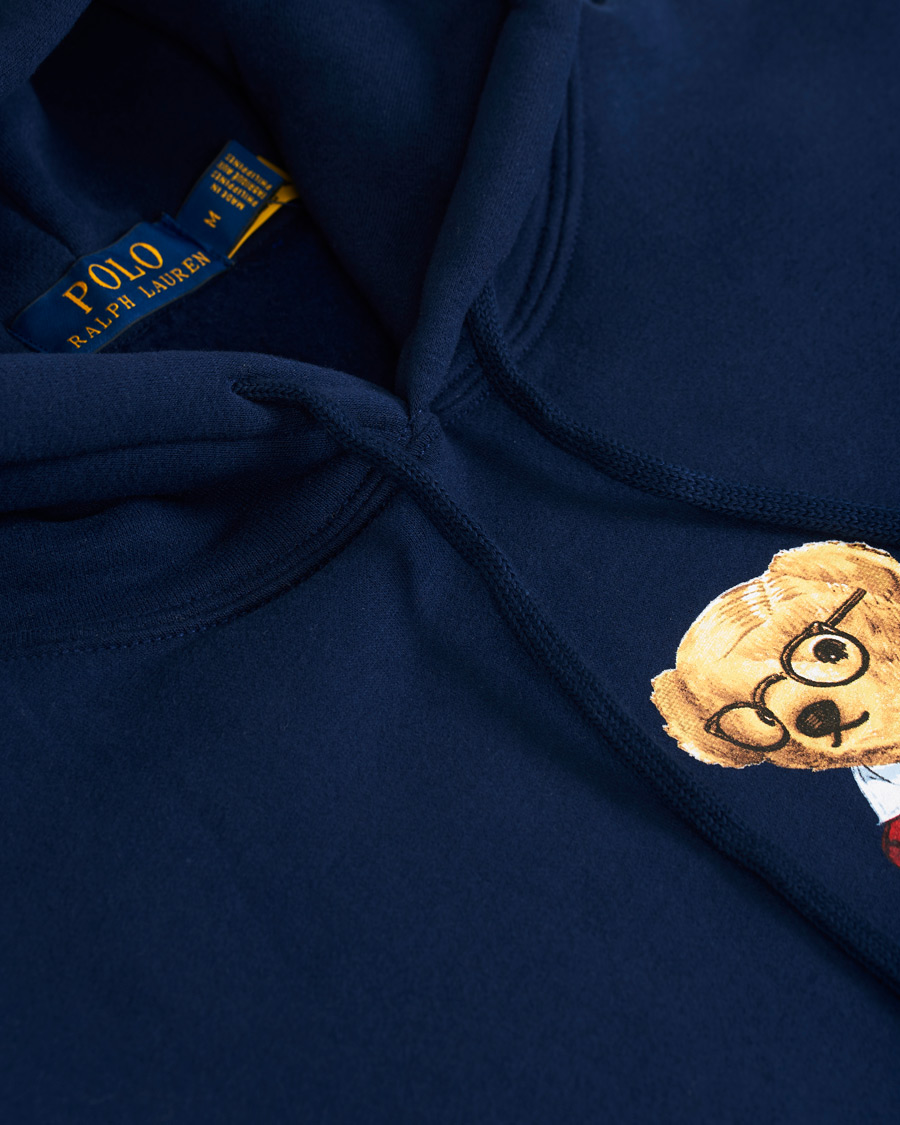 Heren | Truien | Polo Ralph Lauren | Printed Sports Bear Hoodie Cruise Navy