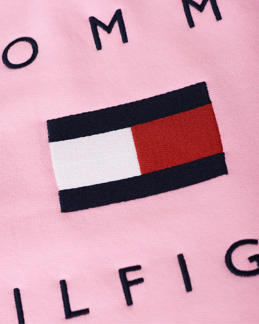 Heren | Truien | Tommy Hilfiger | Flag Logo Hoodie Classic Pink