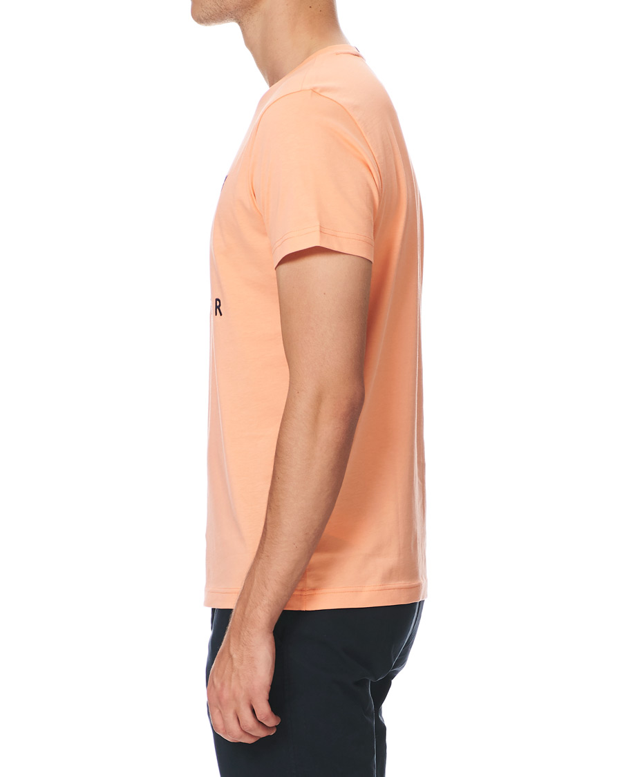 Heren | T-shirts | Tommy Hilfiger | Flag Logo Crew Neck Tee Island Coral