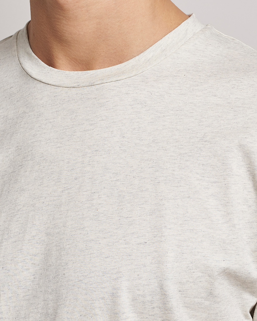 Heren | T-shirts | Sunspel | Riviera Midweight T-Shirt Archive White
