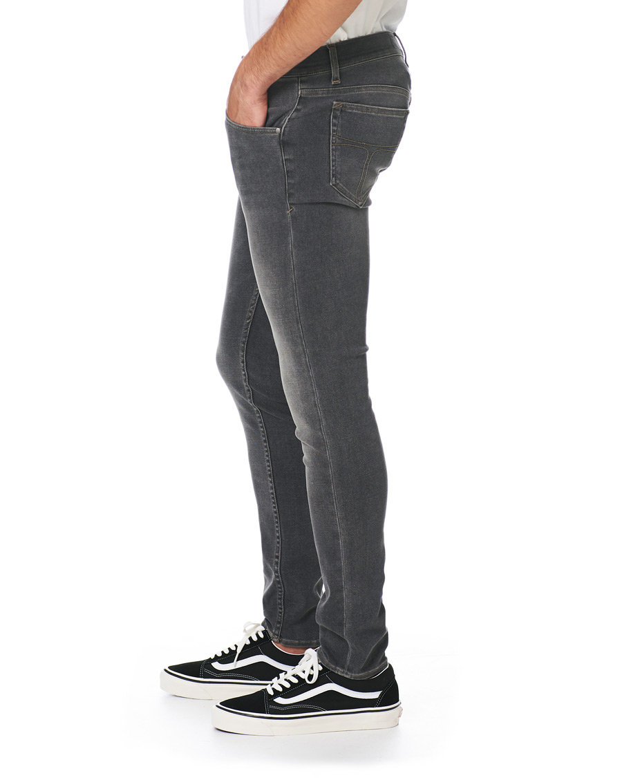 Heren | Jeans | Tiger of Sweden Jeans | Slim Trip Organic Cotton Stretch Jeans Grey