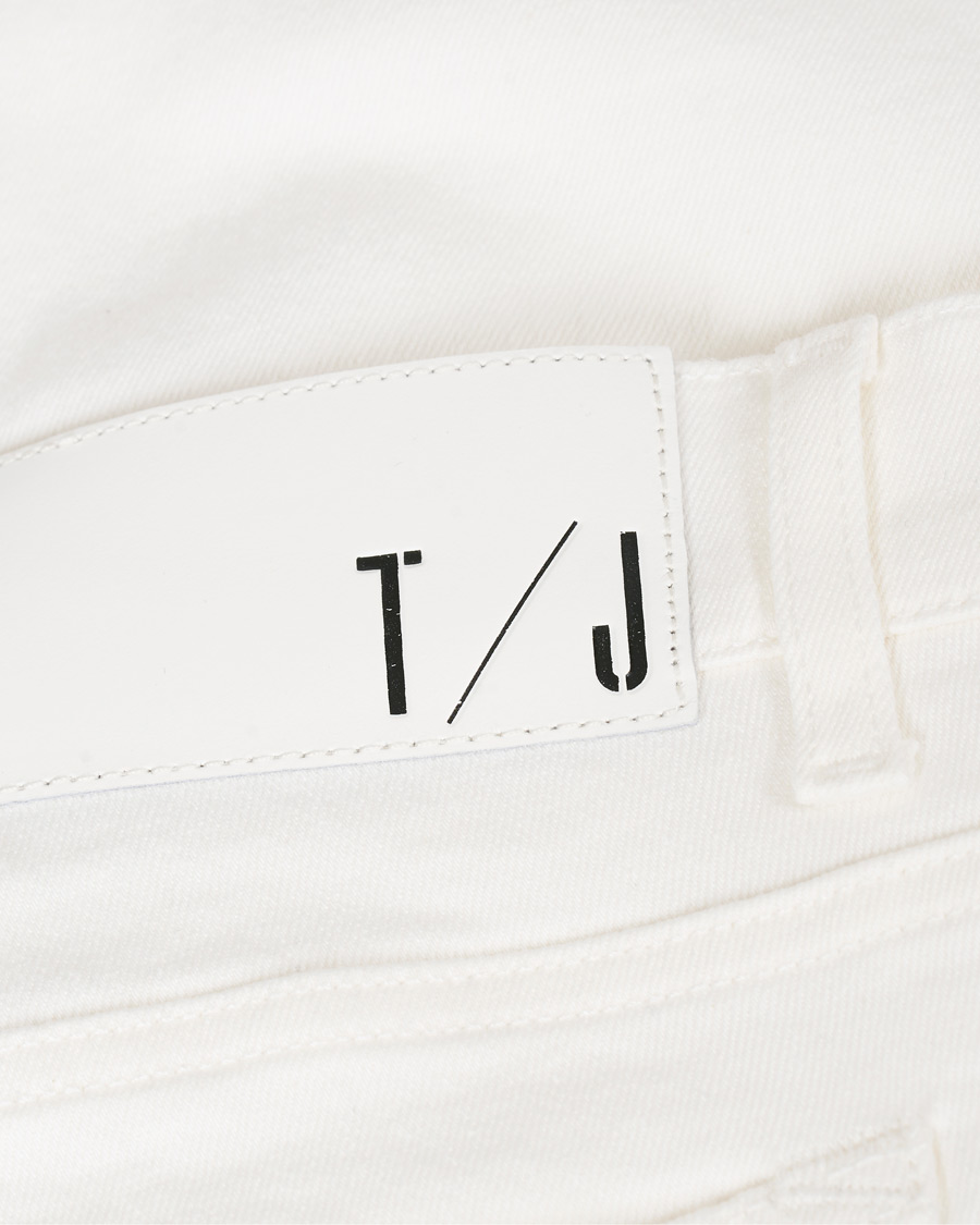 Heren | Jeans | Tiger of Sweden Jeans | Evolve Panel Organic Cotton Stretch Jeans White