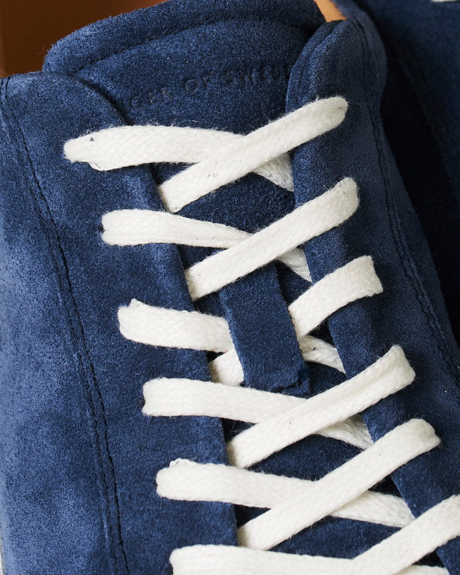 Heren | Tiger of Sweden Salas Sneaker Blue Suede | Tiger of Sweden | Salas Sneaker Blue Suede
