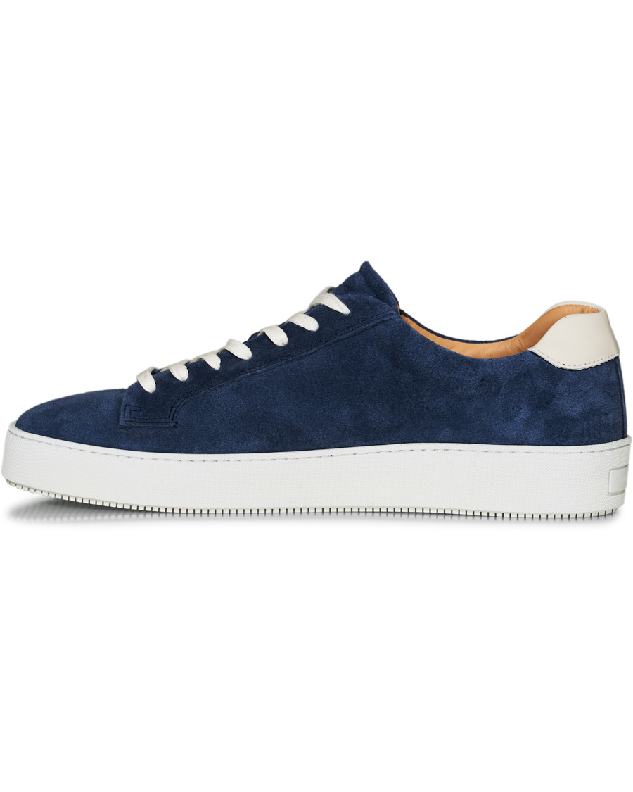 Heren | Tiger of Sweden Salas Sneaker Blue Suede | Tiger of Sweden | Salas Sneaker Blue Suede
