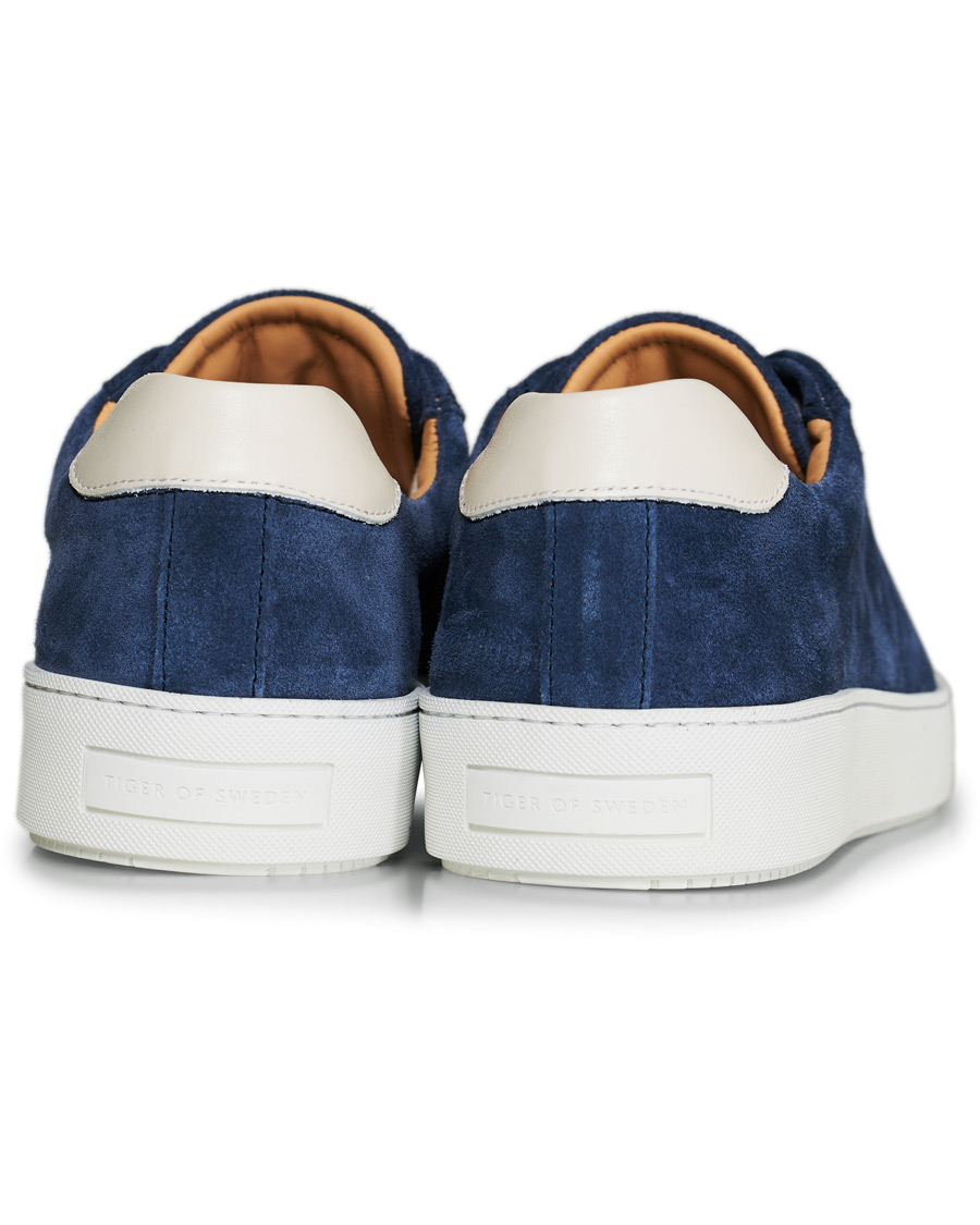 Heren | Tiger of Sweden Salas Sneaker Blue Suede | Tiger of Sweden | Salas Sneaker Blue Suede
