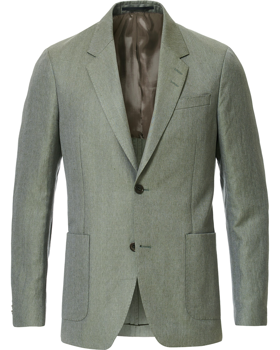 Heren | Blazers | Tiger of Sweden | Josef Linen/Wool Blazer Soft Mimosa