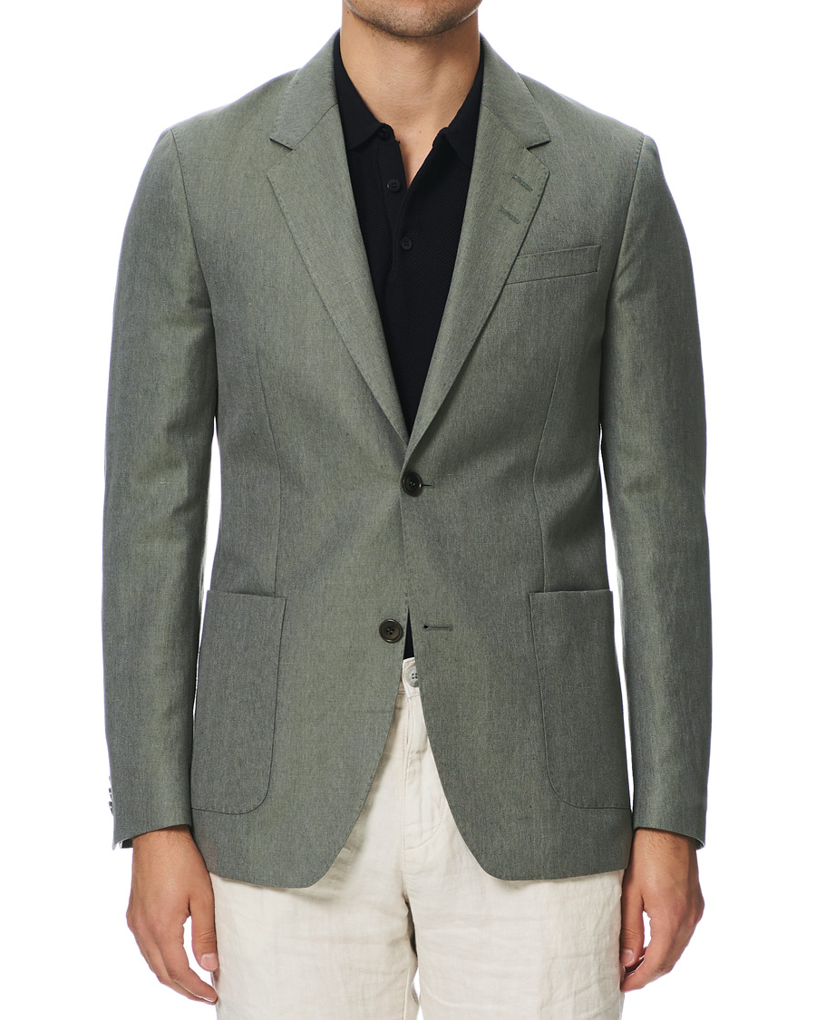 Heren | Blazers | Tiger of Sweden | Josef Linen/Wool Blazer Soft Mimosa